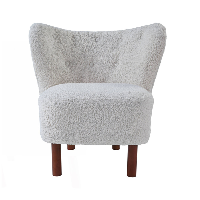 Fauteuil d'appoint classique à oreilles, fauteuil de salon