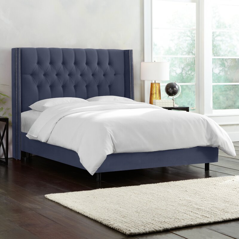 Wayfair Custom Upholstery™ Rita Upholstered Bed & Reviews | Wayfair