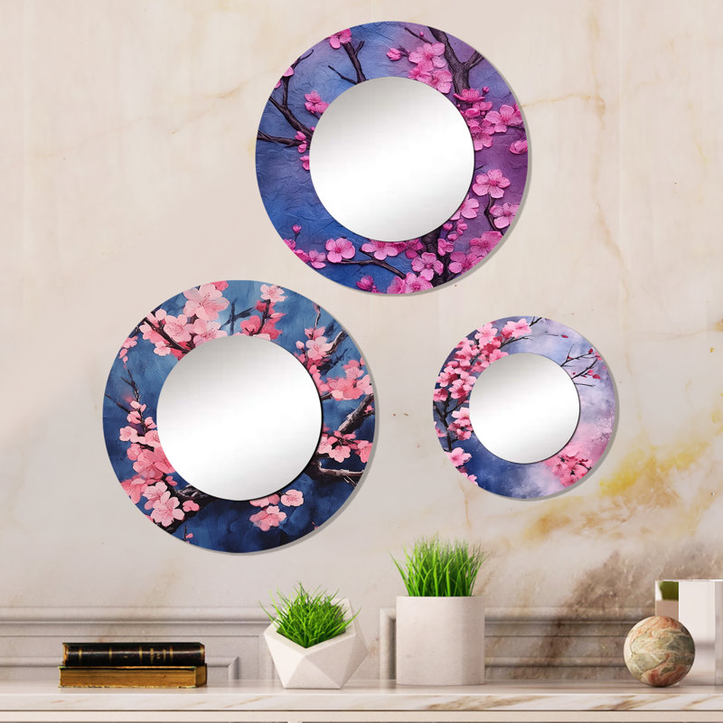 Loncala Metal Round Mirror
