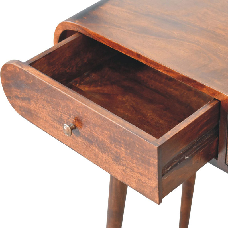 Kisho 35.43'' Solid Wood Console Table