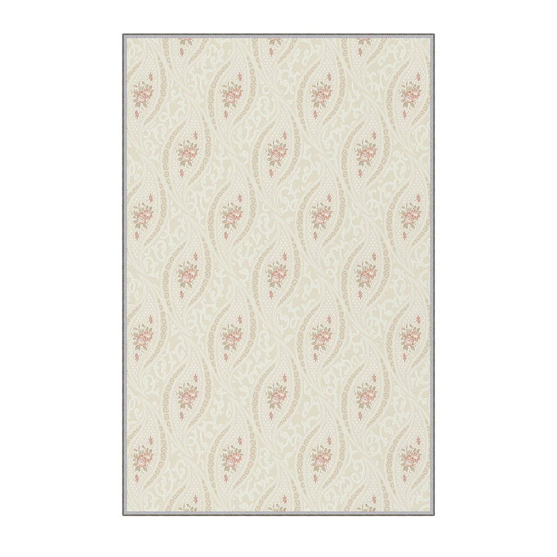 Premium Hall Carpet, 2.6 x 6.6 Feet, 100% Polyester, 0.3 in Pile Height | Antibacterial, Non-Slip Underside, Machine Washable | 3D Digital Print Design, Durable & Stylish for Entryways, Living Rooms & More