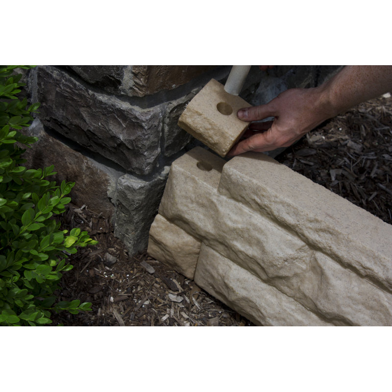 Garden Wizard Border Finish Kit, Sandstone