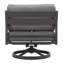 Chaise pivotante Rosabel Koleso - gris