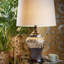 Lampe de table en résine dorée 28,75 pouces Max