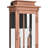 Emrey 2-Light Aged Copper Outdoor Wall Lantern