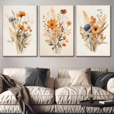 3 Piece Wrapped Canvas Print