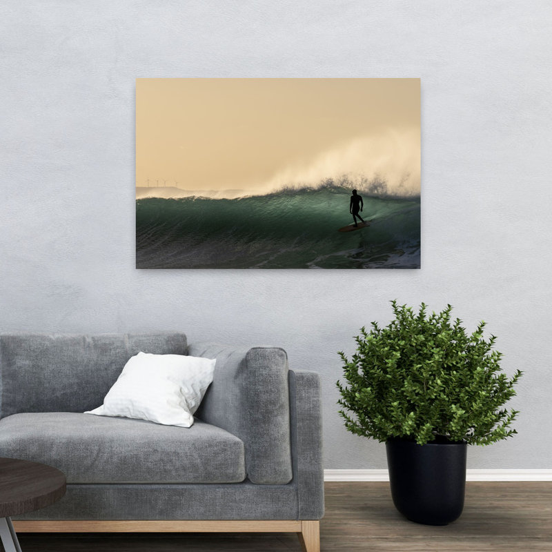 Gracefull Abstract Contemporary Wall Art, 48" H x 32" W