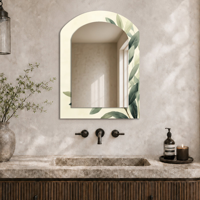 Miroir mural Botanical, 34" x 25"