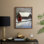 «Christmas Holiday Art CDXLVI», reproduction d'art encadrée - bois massif