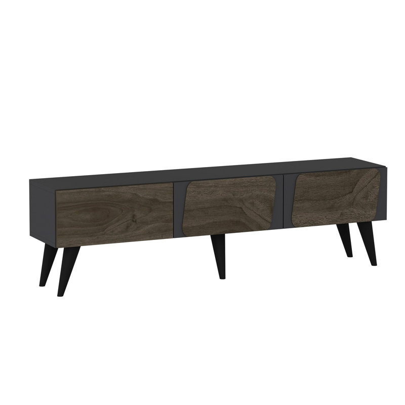 Odessa Unfinished TV Stand for TVs up to 70", Grey