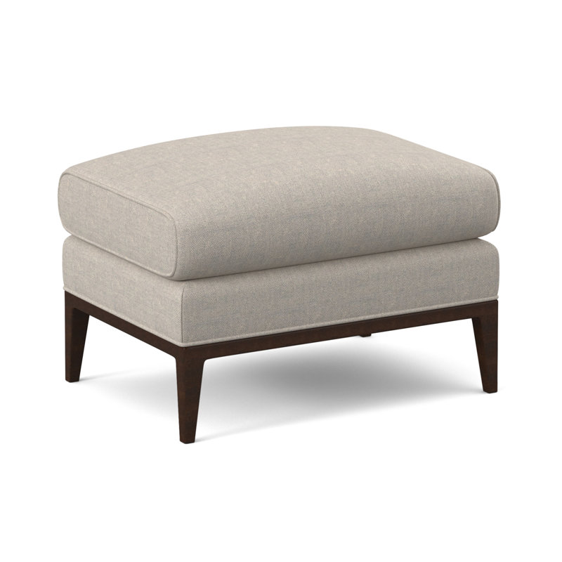 Cooper Ottoman, Margaret Mahogany, American Walnut