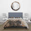 Portrait of Fluffy Curly Alpaca - Ensemble de housse de couette Farmhouse - Microfibre de polyester-66389550