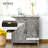 Farmhouse Sideboard Buffet Cabinet, Barn Door Style Kitchen Cabinet, 32" Accent Cabinet For Kitchen, Living Room Or Entryway-95321284