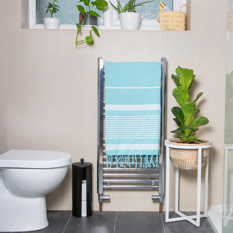 Nicola Spring - Deluxe Cotton Turkish Bath Towels, Teal