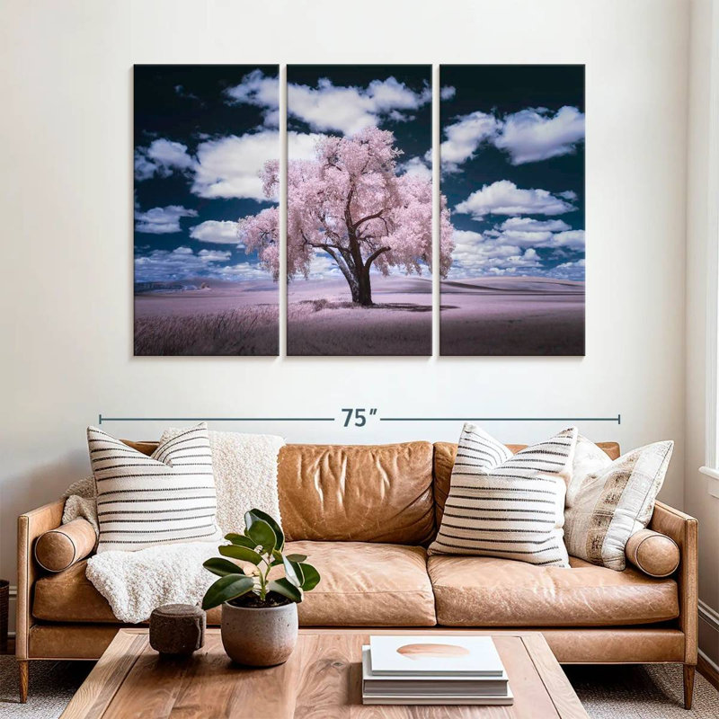 Arbre à coton Harnek, H 42 po x l 65 po