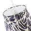 18cm H Fabric Drum Lamp Shade ( No Direct Attachment Method ) in Navy