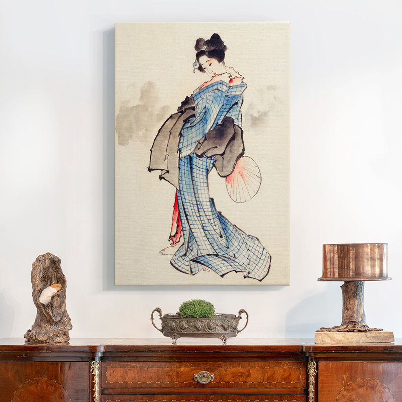Impression sur toile encadrée, H 28 po x l 19 po