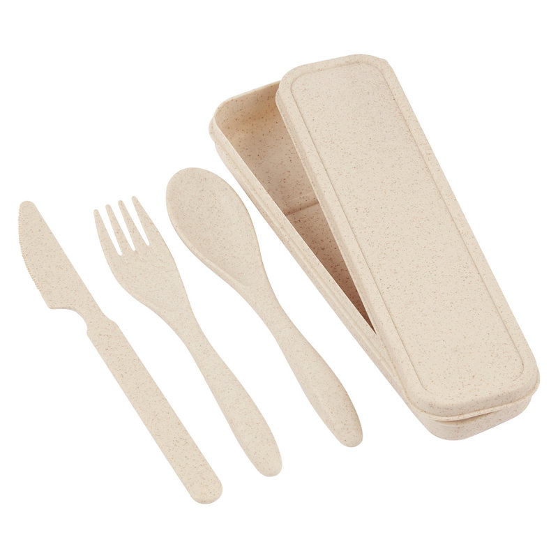 Aimey-Louise 4 Piece Cutlery Set, Service for 1, Natural