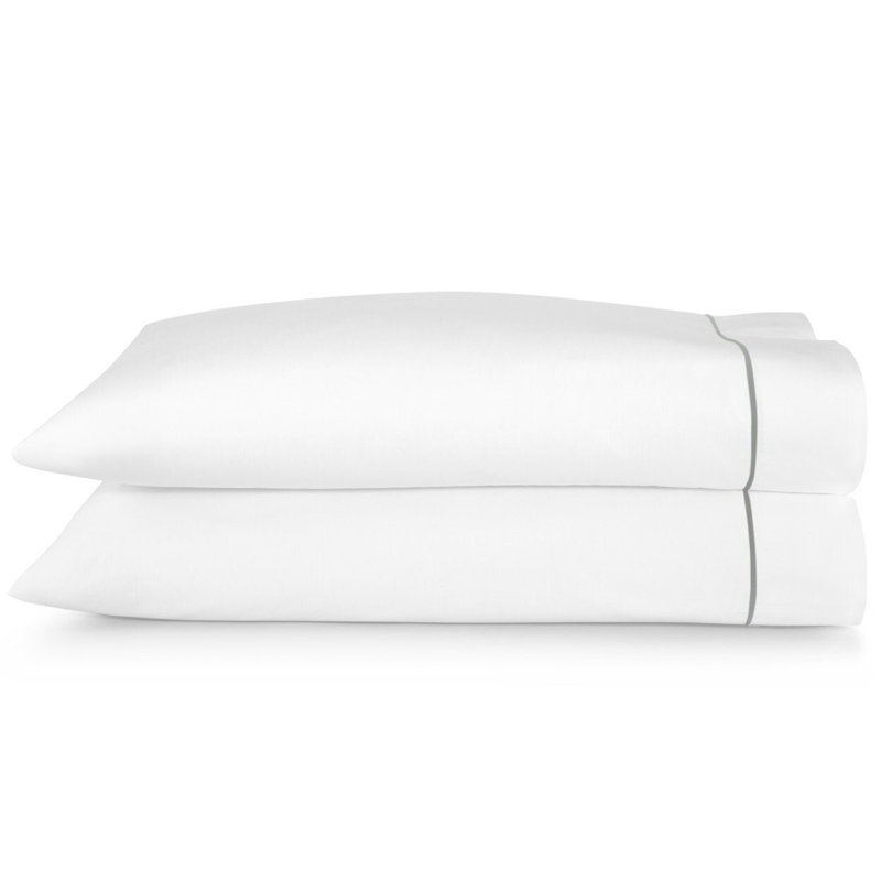 Soprano II 100% Cotton Pillowcase, Euro Sham, Linen