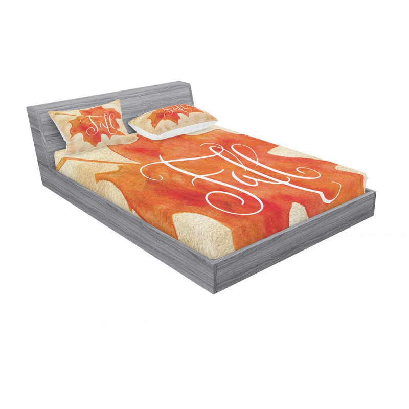 Microfiber Sheet Set, Queen Sheet Set with Fitted Sheet