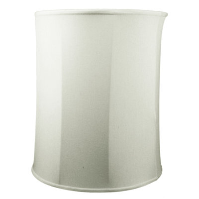 Abat-jour tambour en lin 16 po premium