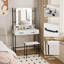 Angellyna Dressing Table with Mirror
