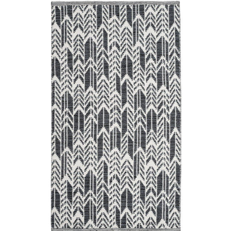 Paz Hand Woven Performance Chevron Rug, Rectangle 2'3" x 3'9"