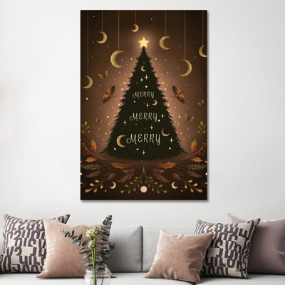 Merry Merry - Wall Art Print - Wrapped Canvas