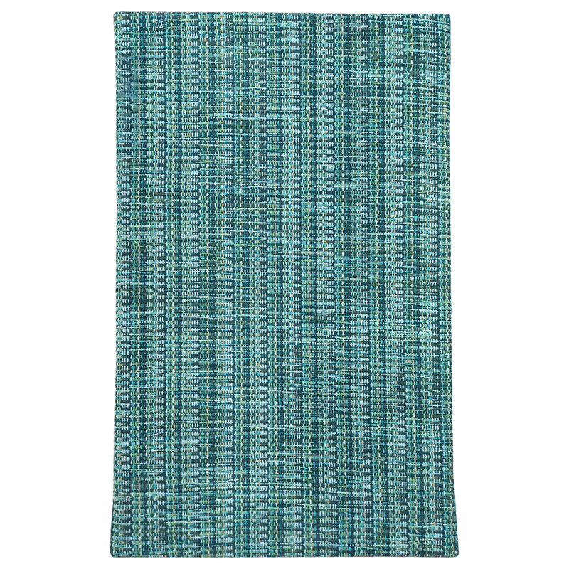 Tapis de cuisine antidérapant Doniesha, Vert