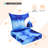 Indoor/Outdoor 5" Thick Deep Seating Cushion Set Seat/Back Cushion for Chairs Loveseats Sofas-111954912