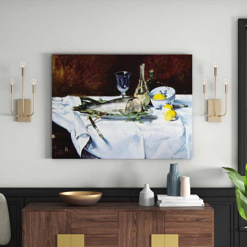 Edouard Manet - Wrapped Canvas Painting, 90cm H x 120cm W x 1.8cm D
