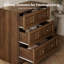 Collection de buffets et de meubles de rangement modulaires Monos 95 po avec tiroirs de rangement (ensemble de 3)-72122503