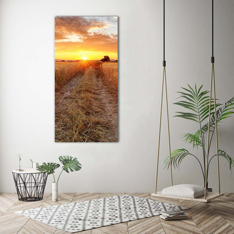 Wheat Field - Wrapped Canvas Print