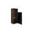 Black & Walnut Floating Shelf - Stylish Bathroom Storage Wall Cabinet With Feature