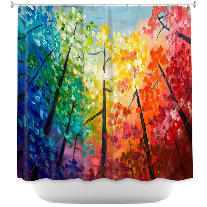 Celentano Floral Shower Curtain