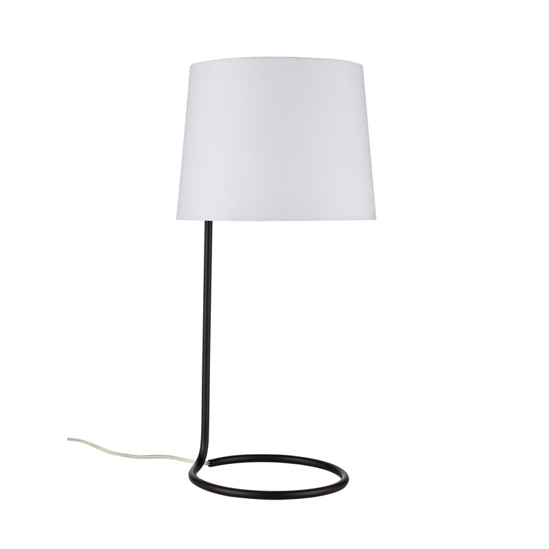 Lampe de table 1 lumière Loophole 29 po de hauteur - Bronze huilé