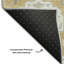 Tapis damassé Colmenero AMF1026 lavable à la machine de qualité supérieure-14100932