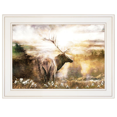 Heading Home Elk 2  Print Wall Art