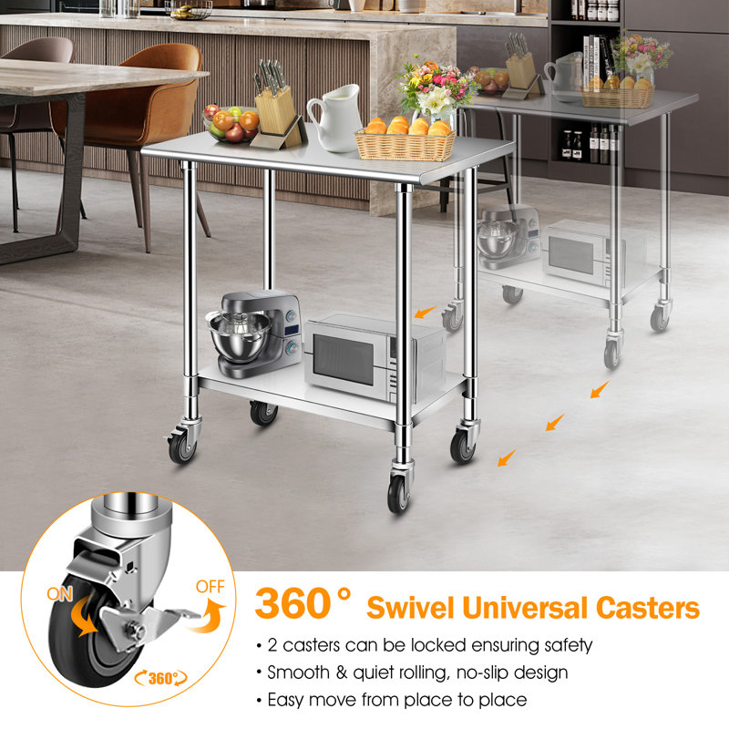 Iyaas Metal Bar Cart