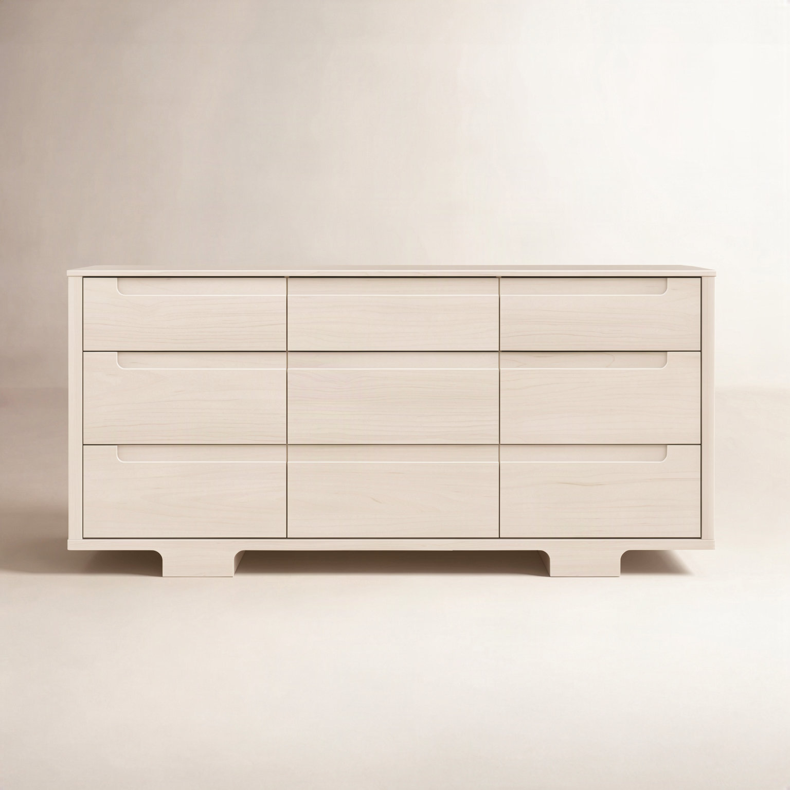 Yuzu 9-Drawer Dresser, Washed Natural