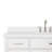 Abbate 60" Single Bathroom Vanity with White Quartz Top-85363982