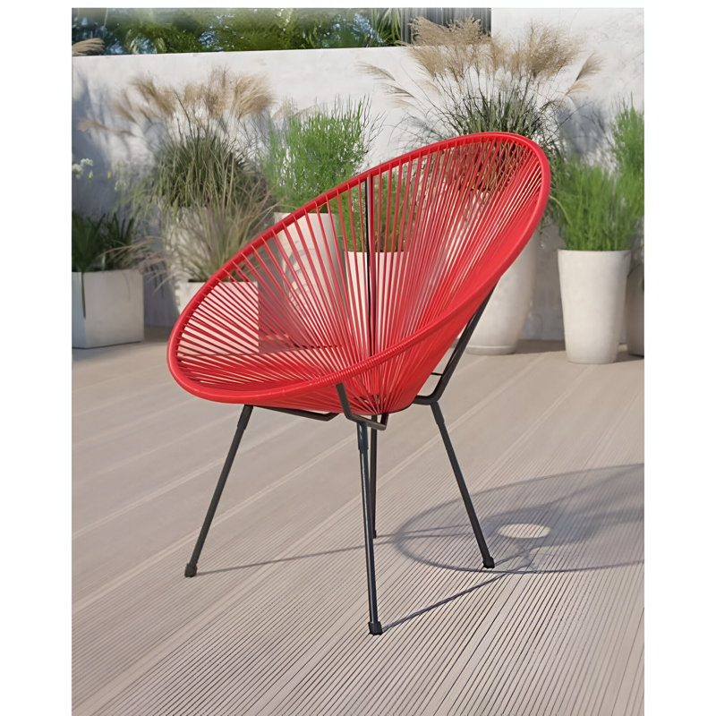 Chaise Acapulco, Rouge