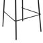 Noemy Upholstered Counter Stool with Metal Frame-1869201674