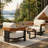 Outdoor Aluminum Chair With Cushions，Patio Chair With Cushions