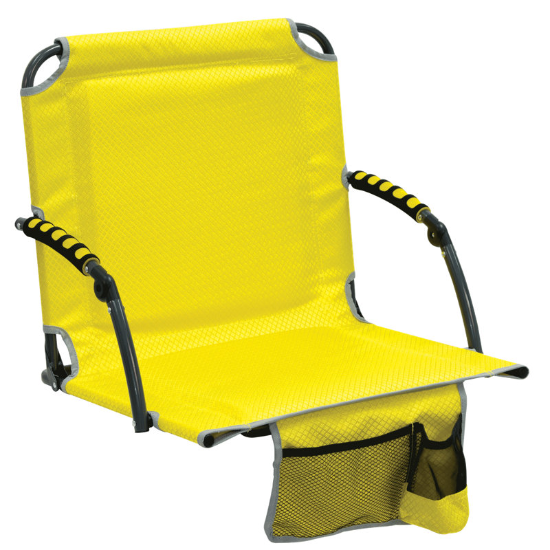 Myley Gear Bleacher Boss PAL Stadium Seat, Yellow