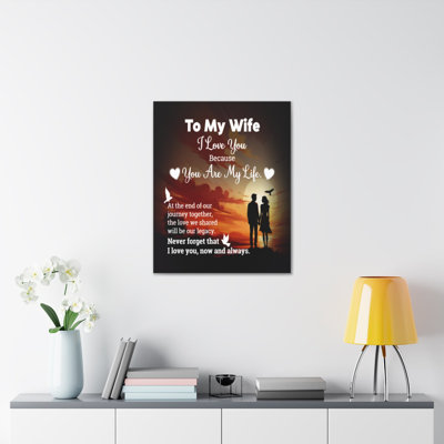 No Frame Print on Canvas