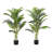 Laurentides 61" Artificial Palm Trees With Pots & Iron Frame