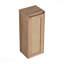 Armoire latérale de salle de bain 12 po, portes à fermeture douce, conception à fixation flottante, (emballage Kd)