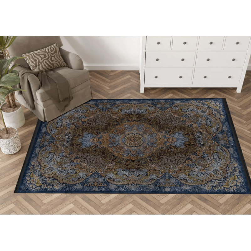 Tapis intérieur / extérieur Sehana, Rectangle 5 pi x 8 pi 3 po