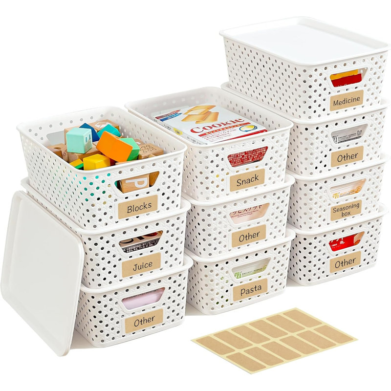 Rebrilliant Plastic Decorative Basket